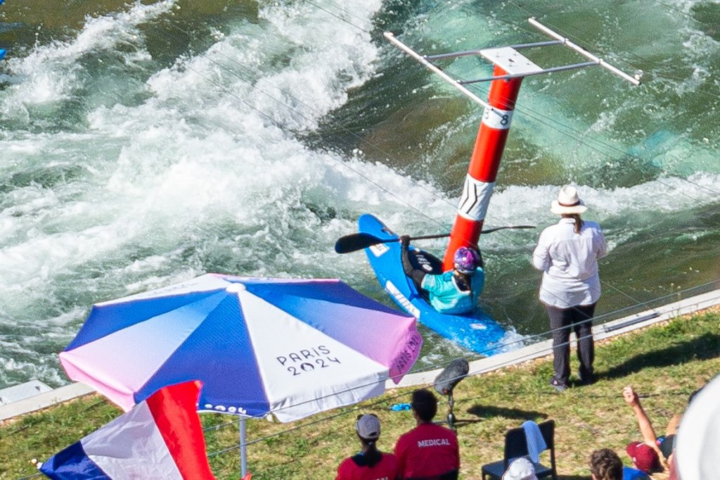 Kimberley Woods during the final at the 2024 Paris Olympic Games