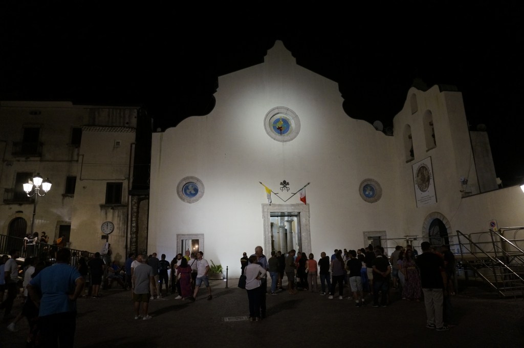 Basica dell'Assunta during Riti Settennali in Guardia Sanframondi