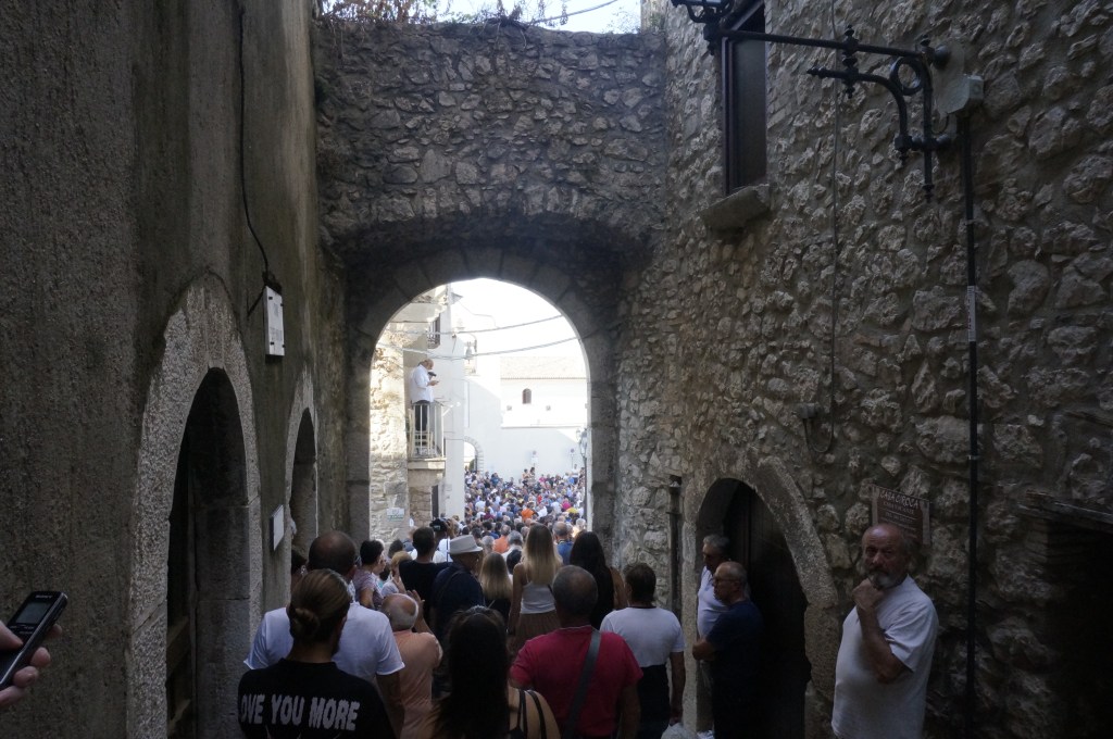 Clergy’s procession during Riti Settennali in Guardia Sanframondi