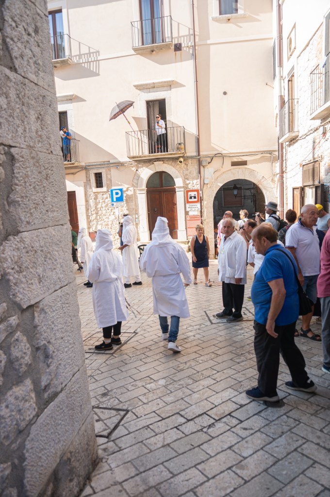 Flagellants during Riti Settennali in Guardia Sanframondi 2024